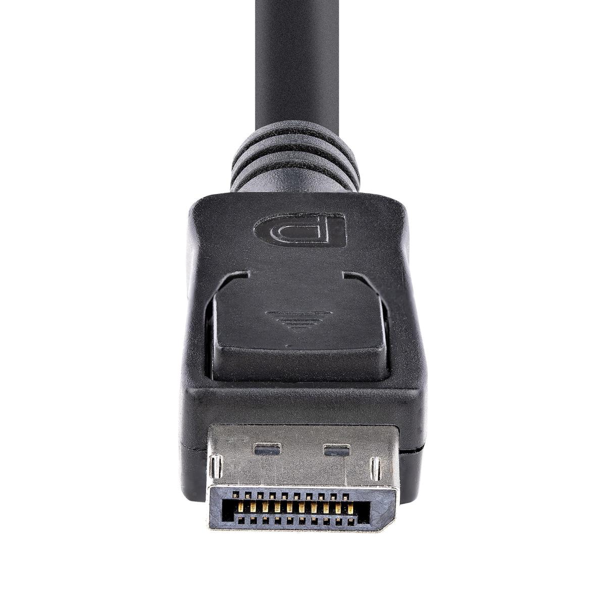 DisplayPort Cable With Latches 3m