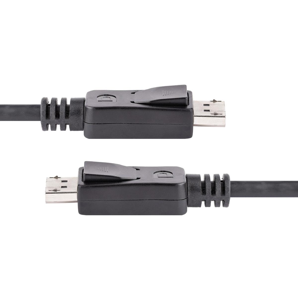DisplayPort Video Cable With Latches 2m