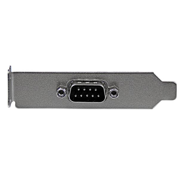Header Slot Plate With Low Profile Bracket 9-pin Serial To 10-pin