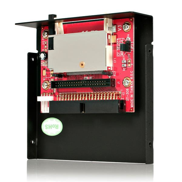 Drive Bay 3.5in Ide To Single Cf SSD Adapter Card Reader