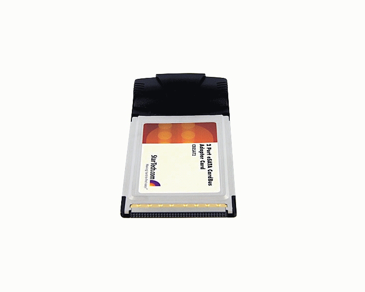 Cardbus ESATA Laptop Adapter Card - 2 Port