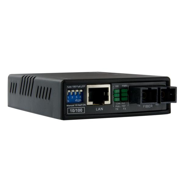 Ethernet To Multi Mode Fiber Media Converter 10/100 Sc 2km