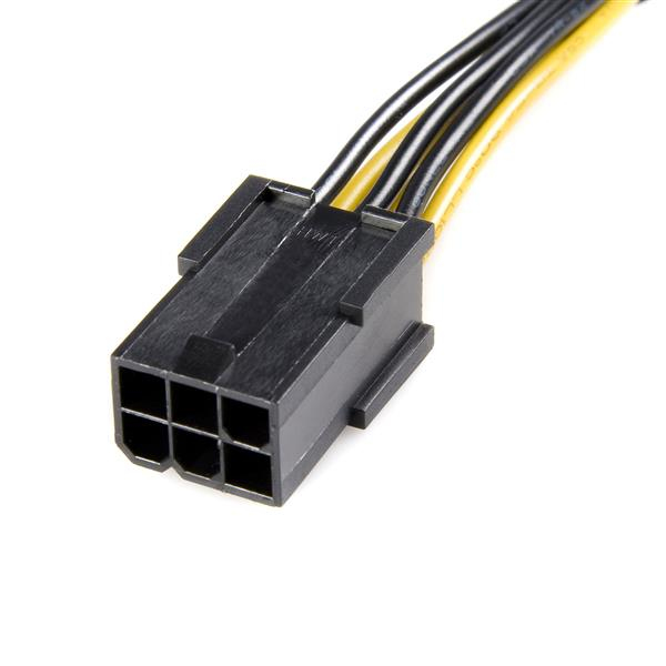 Power Adapter Cable Pci-e 6pin To 8pin