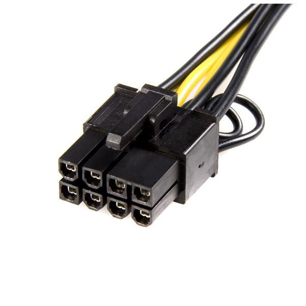 Power Adapter Cable Pci-e 6pin To 8pin