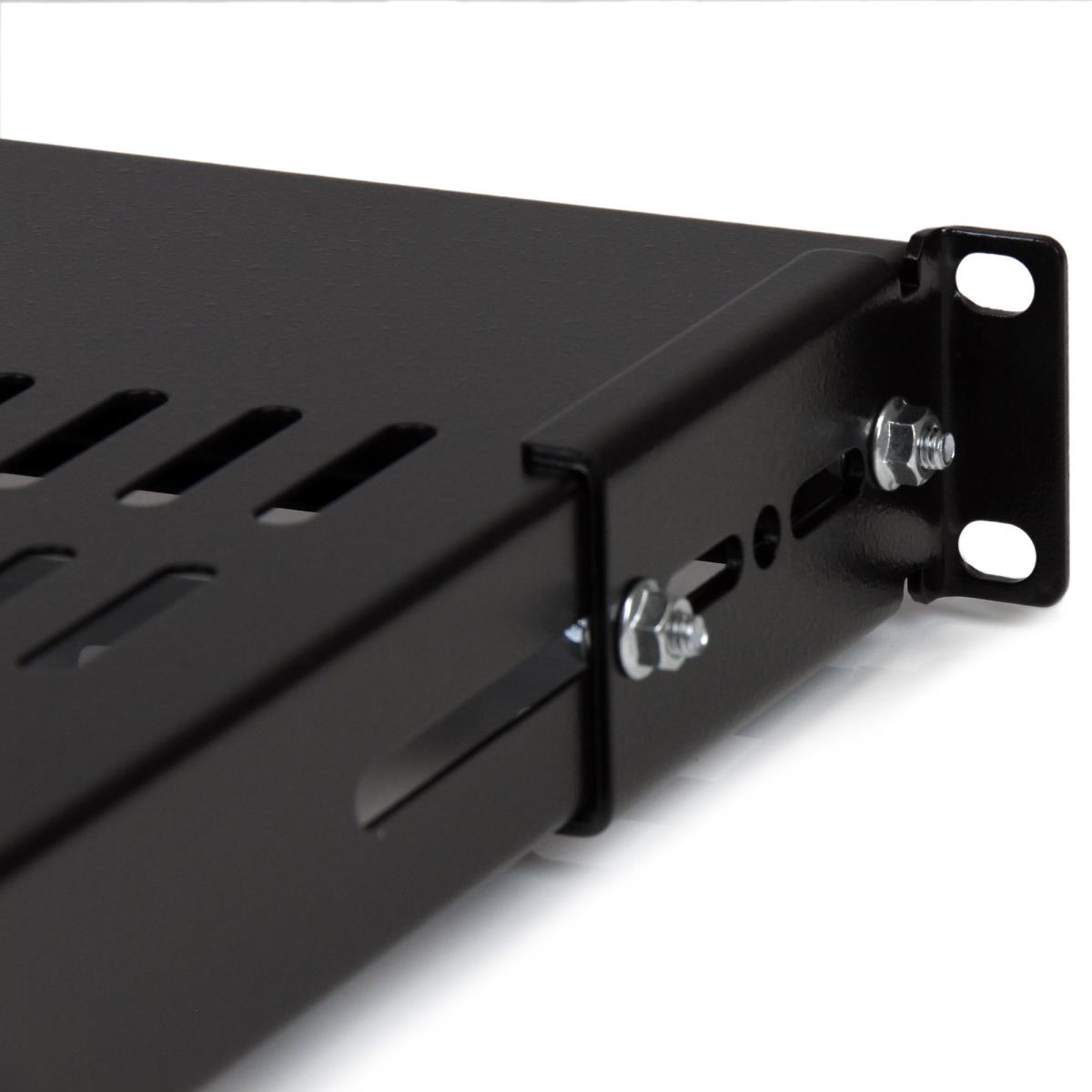 Adjustable Depth Fixed Server Rack Cabinet Shelf