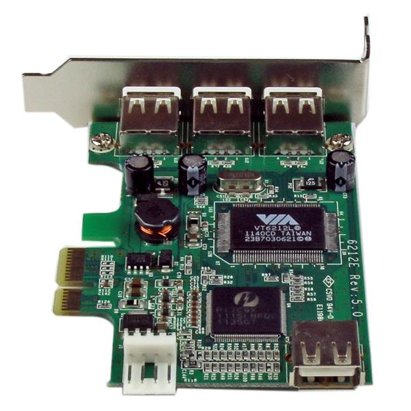 Pci-e High Speed USB Card 4 Port  Low Profile