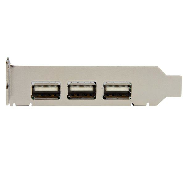 Pci-e High Speed USB Card 4 Port  Low Profile