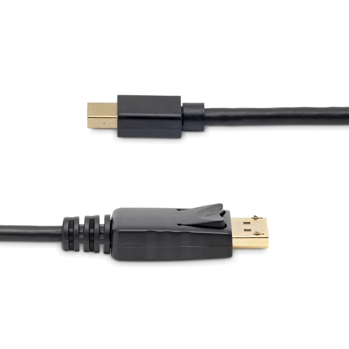 Mini DisplayPort To DisplayPort 1.2 Adapter Cable 2m - M/m
