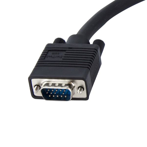 Coax Hd15 Vga To 5 Bnc Rgbhv Monitor Cable - M/f 30cm