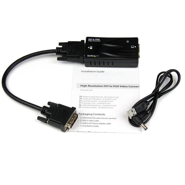 High Resolution Video DVI To Vga Converter