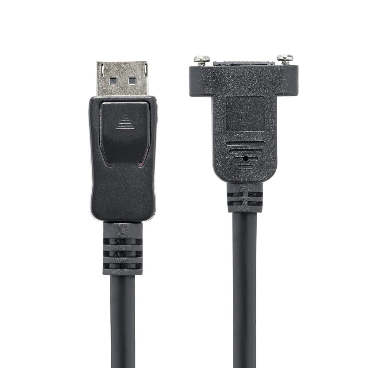 DisplayPort Panel Mount Cable F/m 1m