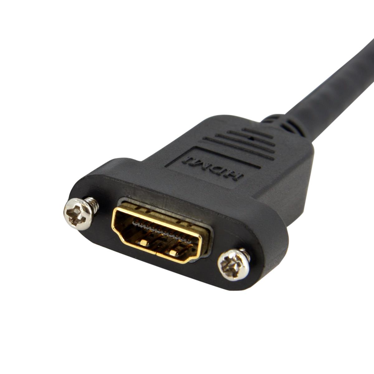 Hdmi Panel Mount Cable - F/m 1m