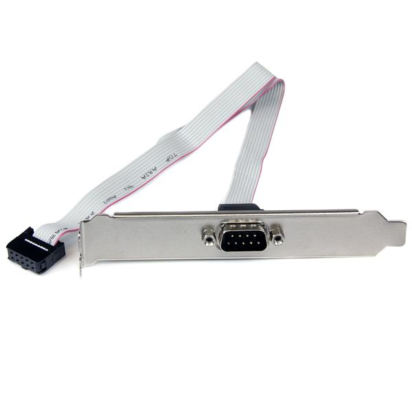 9 Pin Serial Male To 10 Pin Motherboard Header Slot Plate 16in