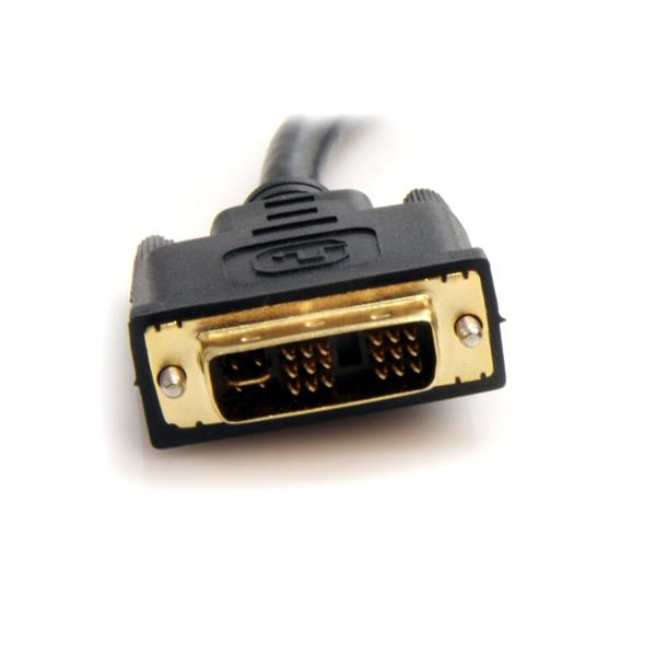 DVI-I Analog To 2x Vga Video Splitter Cable - M/f 30cm
