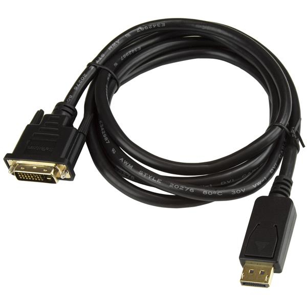 DisplayPort To DVI Cable M/m - 2m