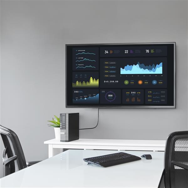 DisplayPort To DVI Cable M/m - 2m