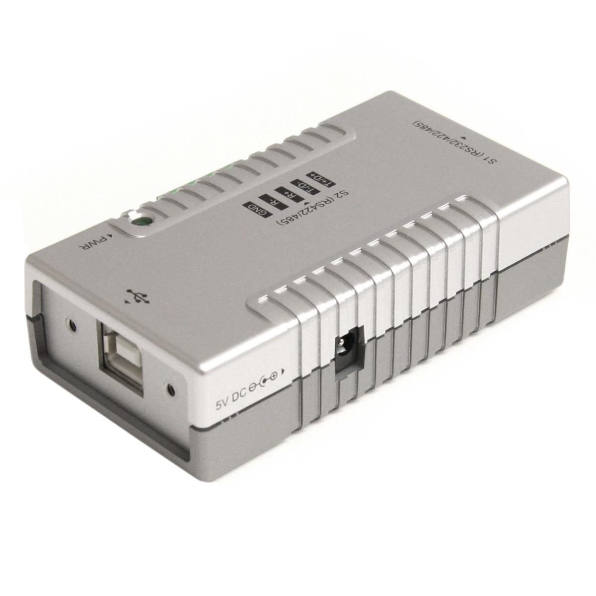 USB To Rs232 2 Port Rs422/ Rs485 Serial Adapter With Com Retention