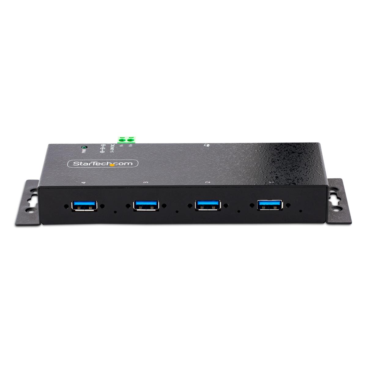Mountable 4 Port Rugged Indstrl Superspeed USB3.0 Hub