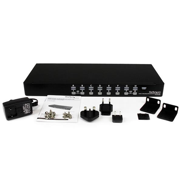 KVM Switch 16port Rack Mount USB With Osd 1u