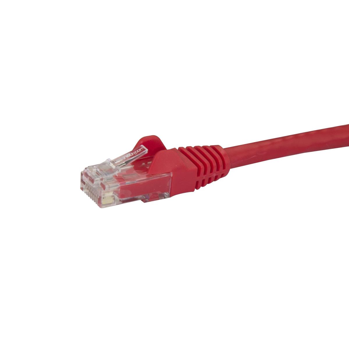 Patch Cable - CAT6 - Utp - Snagless - 30.5m - Red