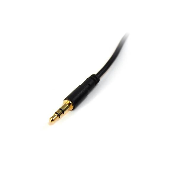 Stereo Audio Cable - Slim 3.5mm M/m 2m