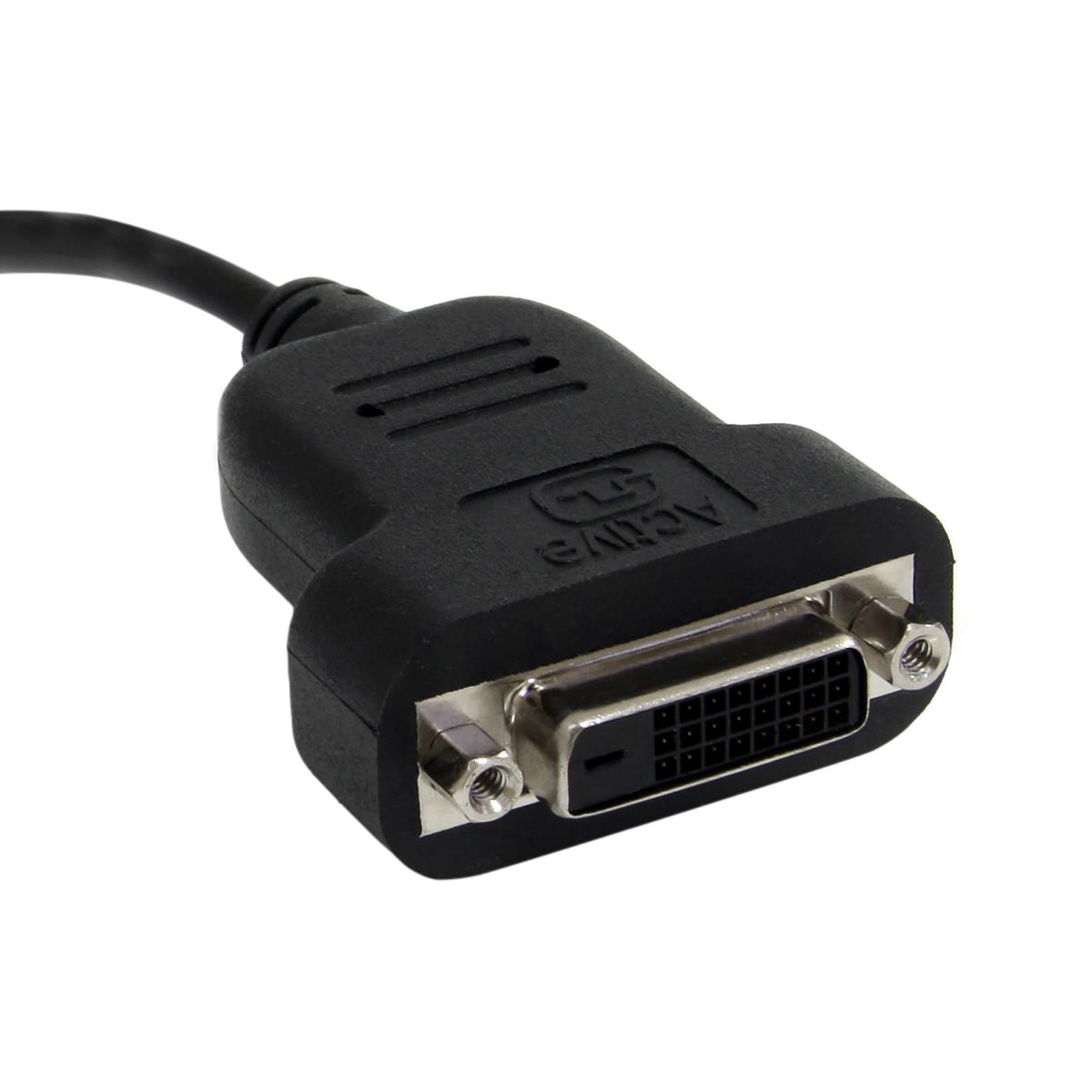 Mini DisplayPort To DVI Active Adapter