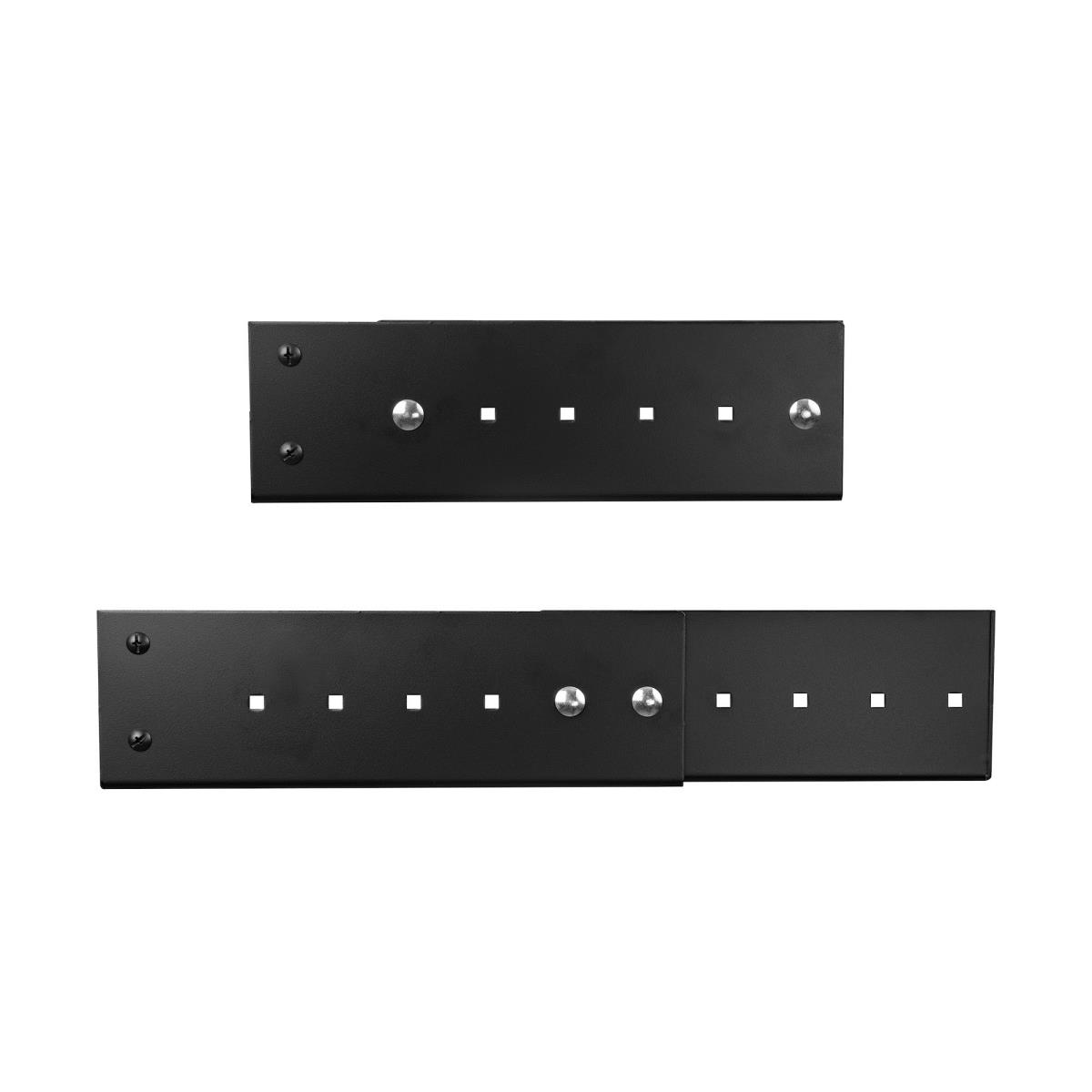 8u Open Frame Wall Mount Equipment Rack - Adjustable Depth