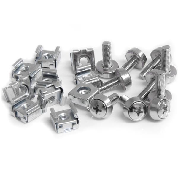 M5 Cage Nuts For Server Rack Cabinet - 50 Pack