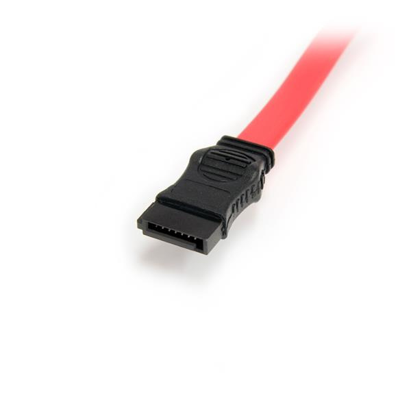 Slimline SATA To SATA With Low Profile4 Power Cable Adapter 30cm