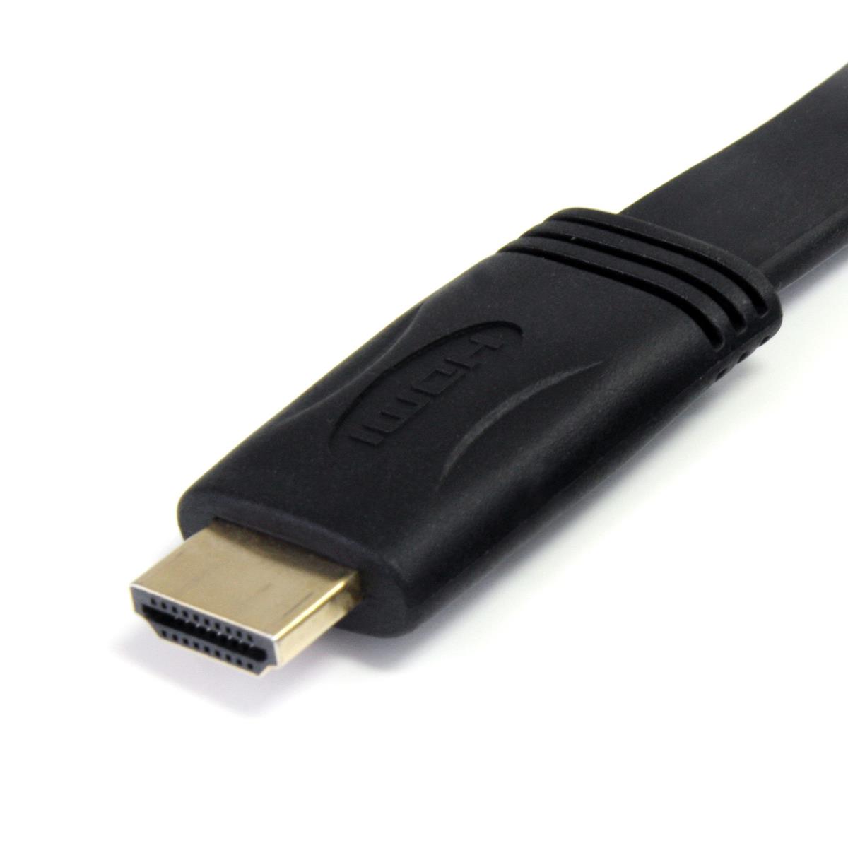 High Speed Flat Hdmi Digital Video Cable W/ Ethernet 2m