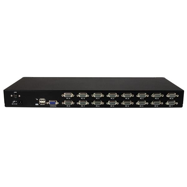 KVM Switch Kit 16 Port 1u USB Rackmount With Osd And Cables