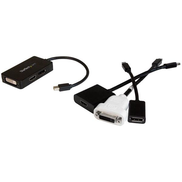 Mini DisplayPort To DisplayPort / DVI / Hdmi Multifunction Adapter