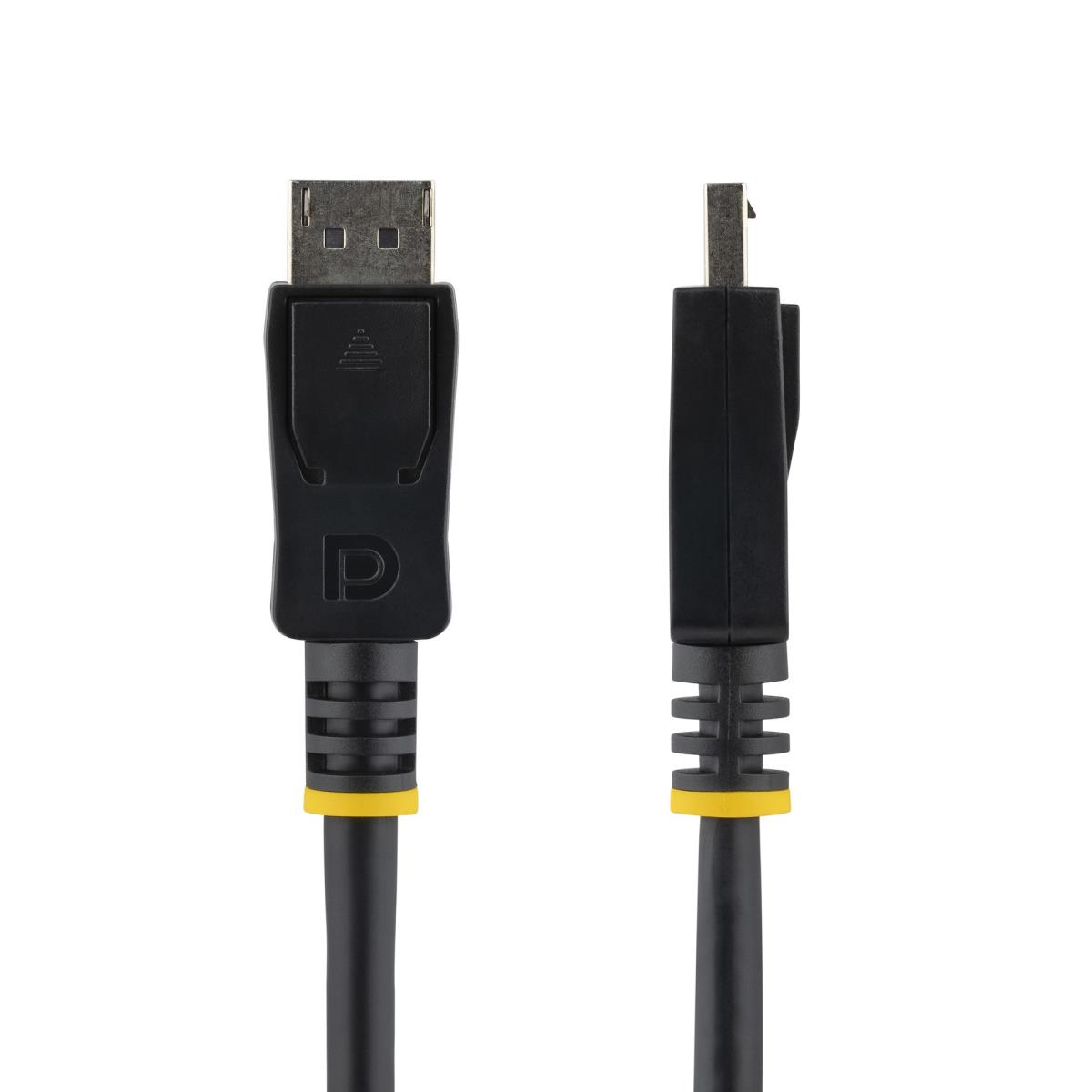 DisplayPort Cable With Latches - M/m 0.5m