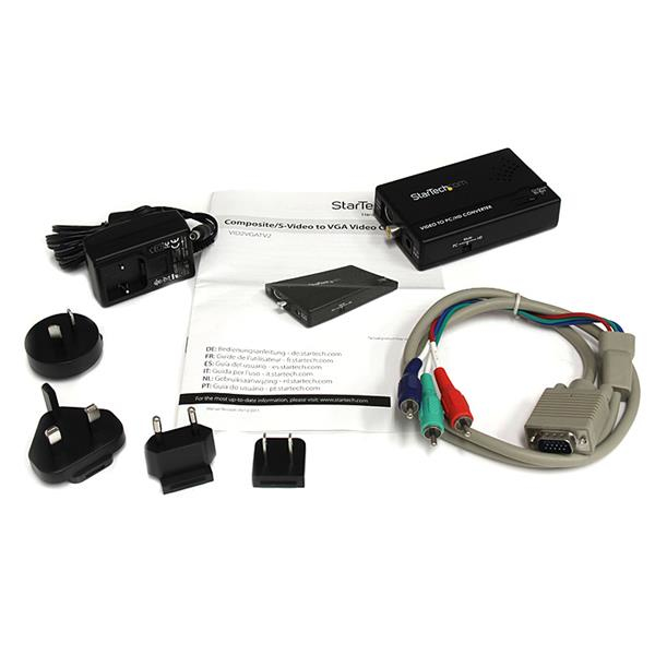 Composite And S-video To Vga Video Scan Converter