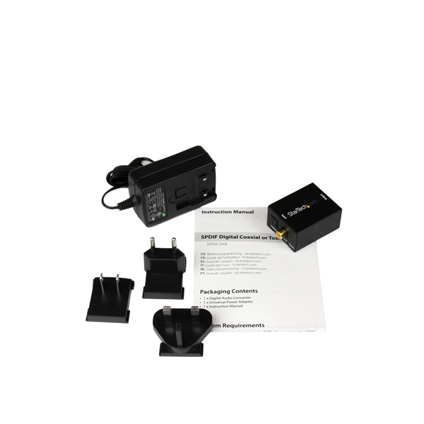 Spdif Digital Coax Or Toslink Stereo Rca Audio Converter