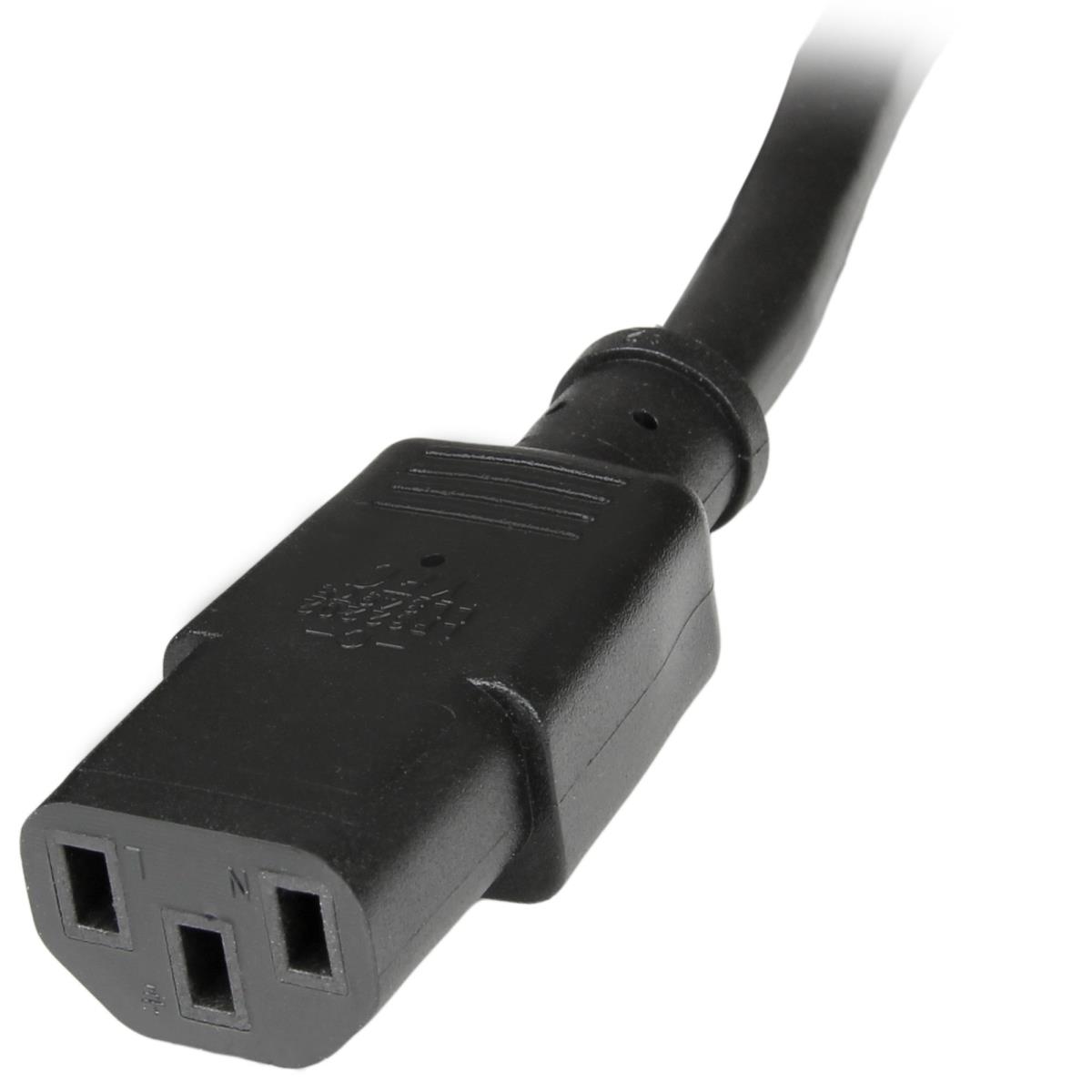 Computer Power Cord Extension 14 Awg - C14 To C13 3m
