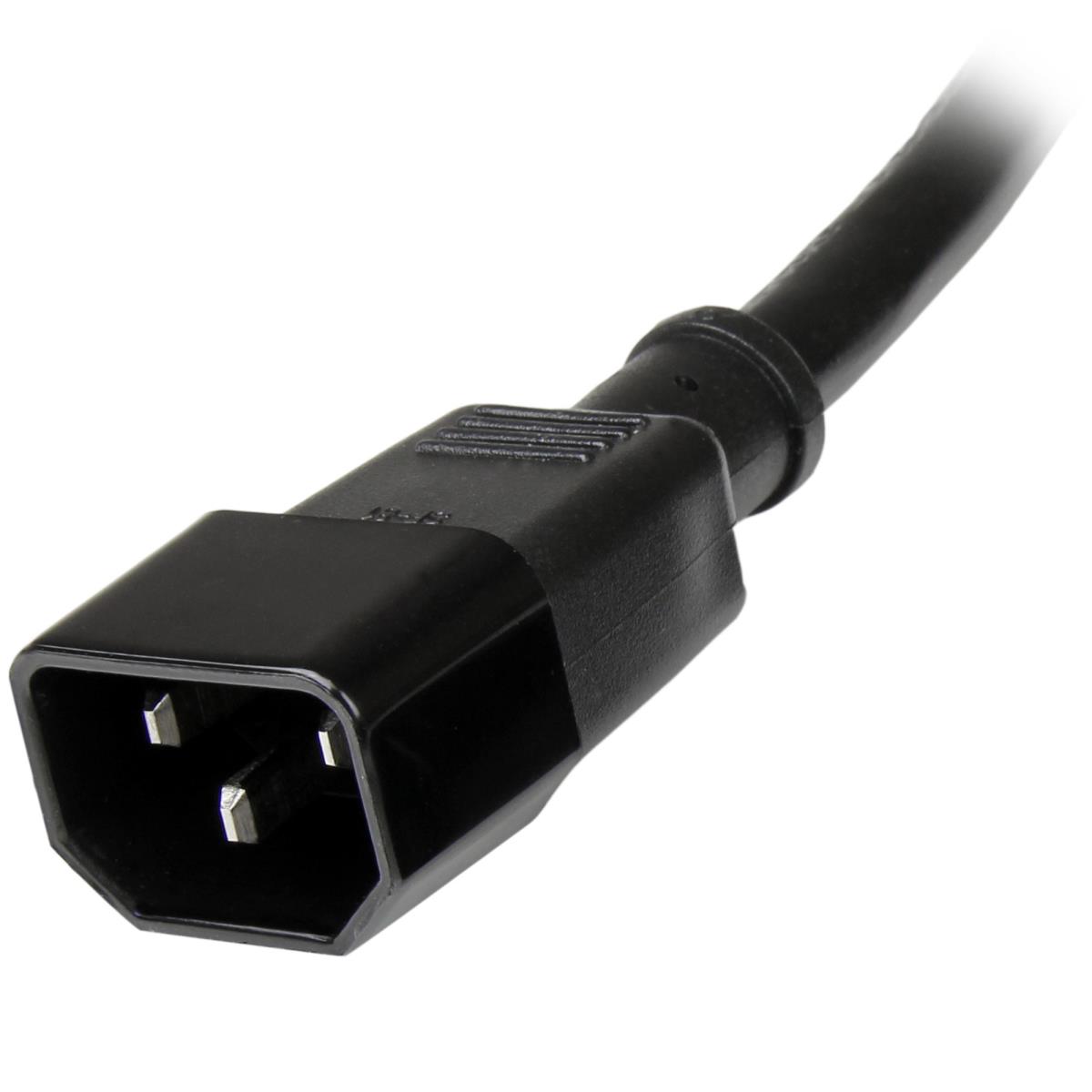 Computer Power Cord Extension 14 Awg - C14 To C13 3m