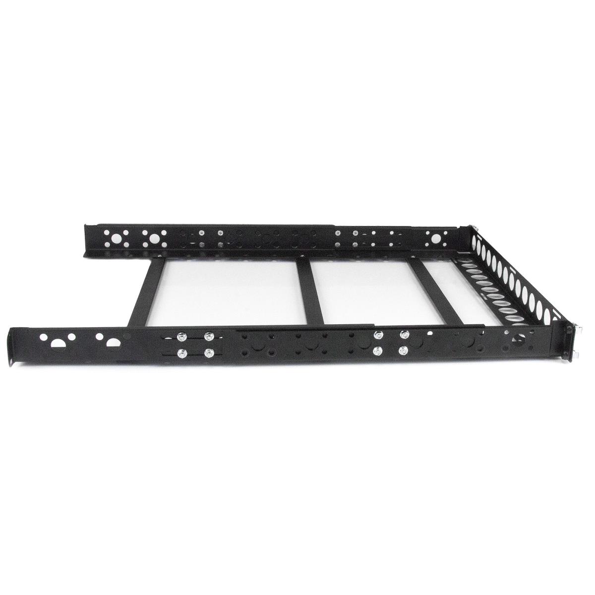 Universal Server Rack Rails 1u Fixed 19 Inch Adjustable Depth