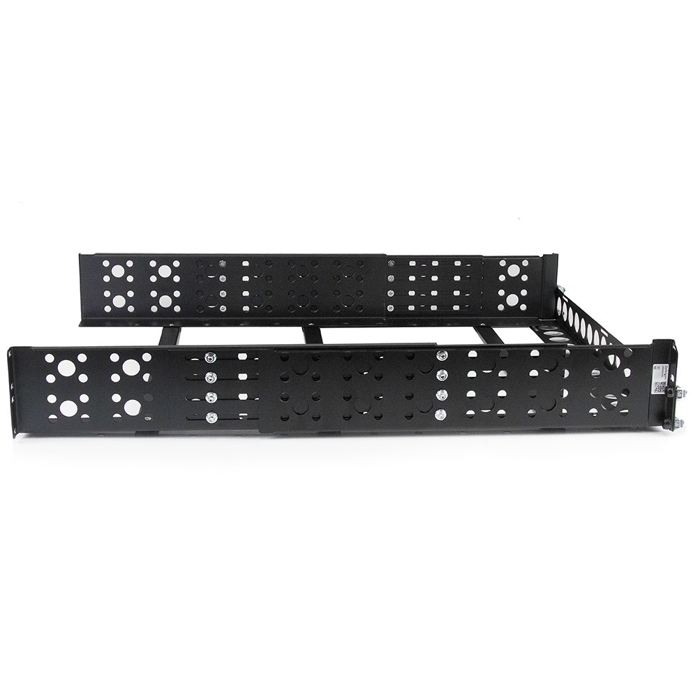 Universal Server Rack Rails 2u Fixed 19 Inch Adjustable Depth
