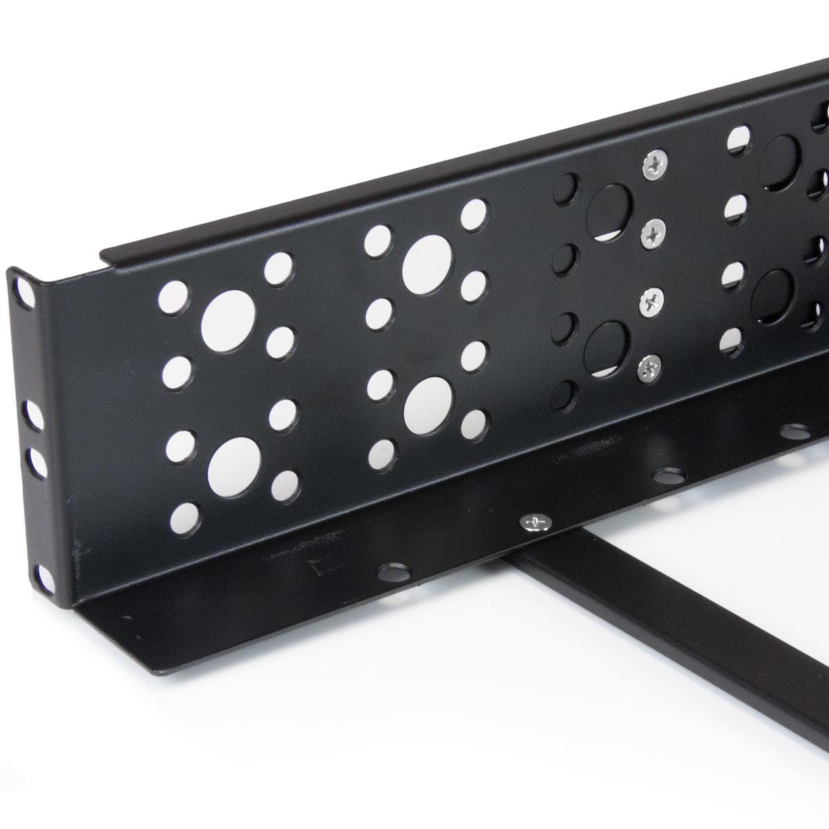 Universal Server Rack Rails 2u Fixed 19 Inch Adjustable Depth
