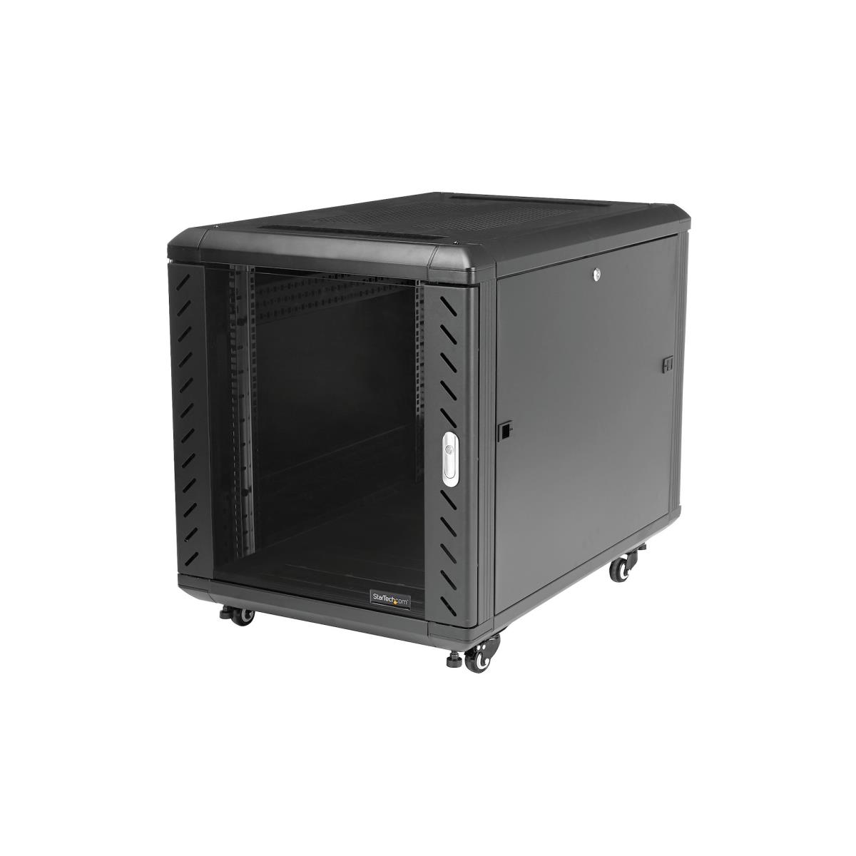 Knock-down Server Rack Cabinet With Casters 12u 36in
