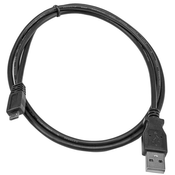 USB A To Micro USB B Cable 2m