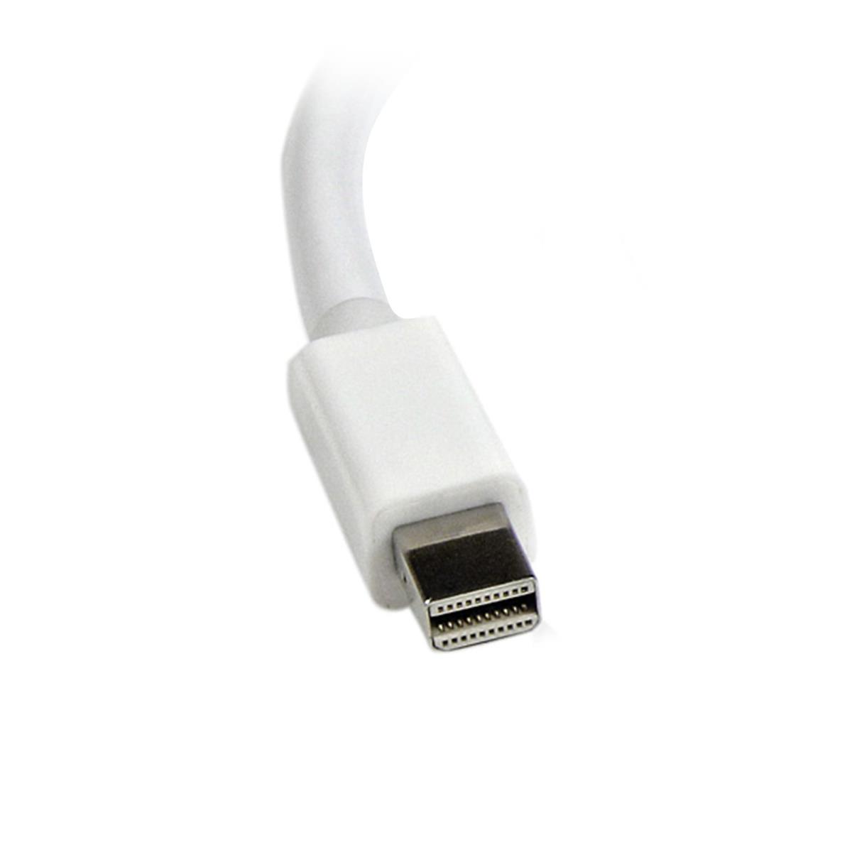 Mini DisplayPort To Vga Video Adapter Converter - White