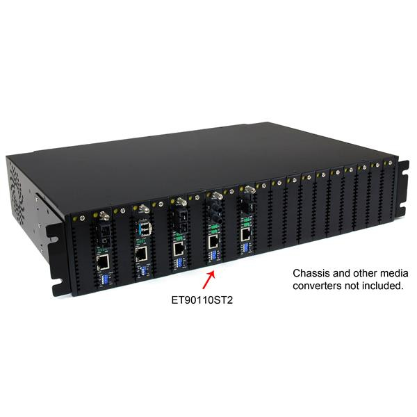 Multi Mode Fiber Media Converter St 10/100 mbps 2 Km