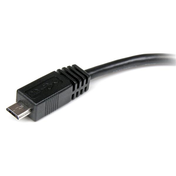 Micro USB To Mini USB 2.0 Adapter M/f 6in