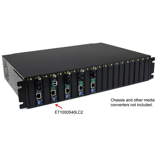 Gigabit Single Mode Fiber Media Converter Lc