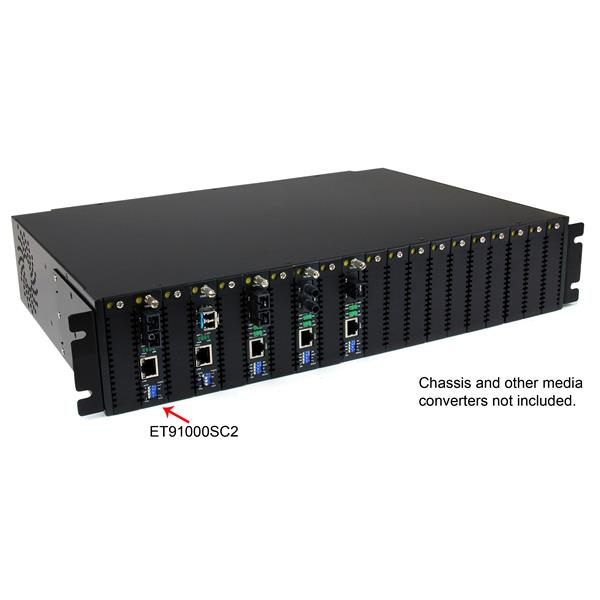 Gigabit Ethernet Mm Fiber Converter Sc 550m