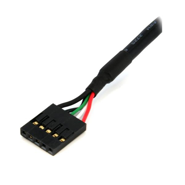 Motherboard Header Cable F/ F Internal 5 Pin USB Idc 24in
