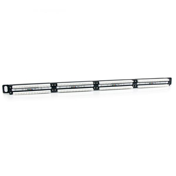 Patch Panel Half U / 0.5u Rack Mount At5e Network 24port