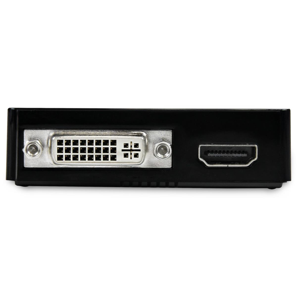 External Video Adapter USB 3.0 To Hdmi And DVI Dual Monitor